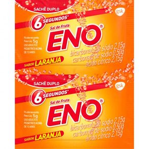 Eno Laranja Pó Efervescente 2 Envelopes De 5G