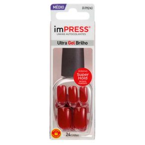 Unhas Postiças Impress Média Message Me 24 Unidades preço