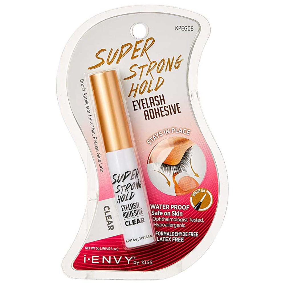 Cola Para Cílios Postiços Kiss New York Super Strong Hold 5g