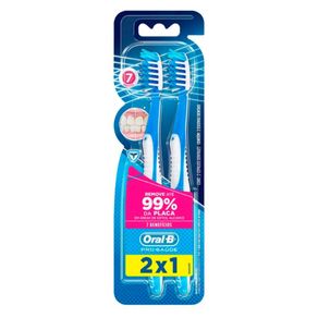 Escova Dental Oral-B Pro Saúde 7 Benefícios 2 Unidades