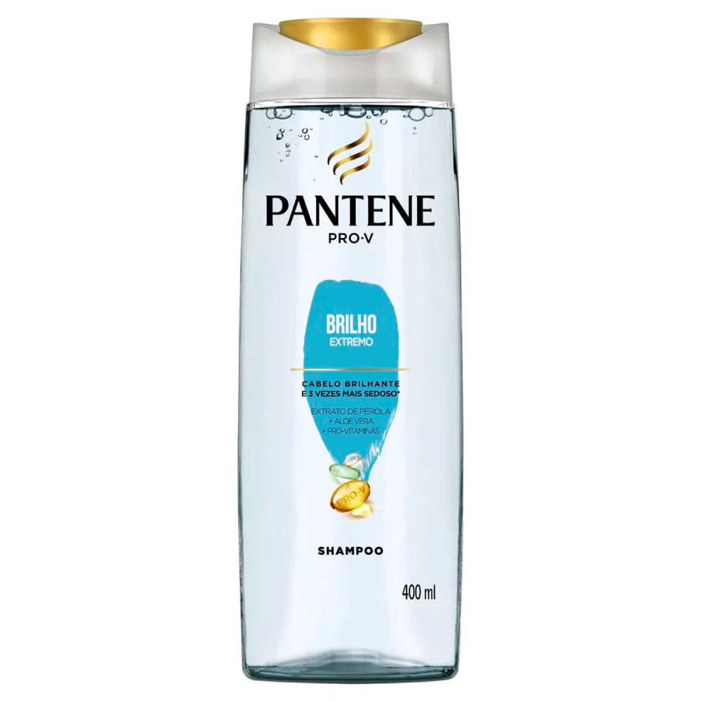 Shampoo Pantene Brilho Extremo 400ml