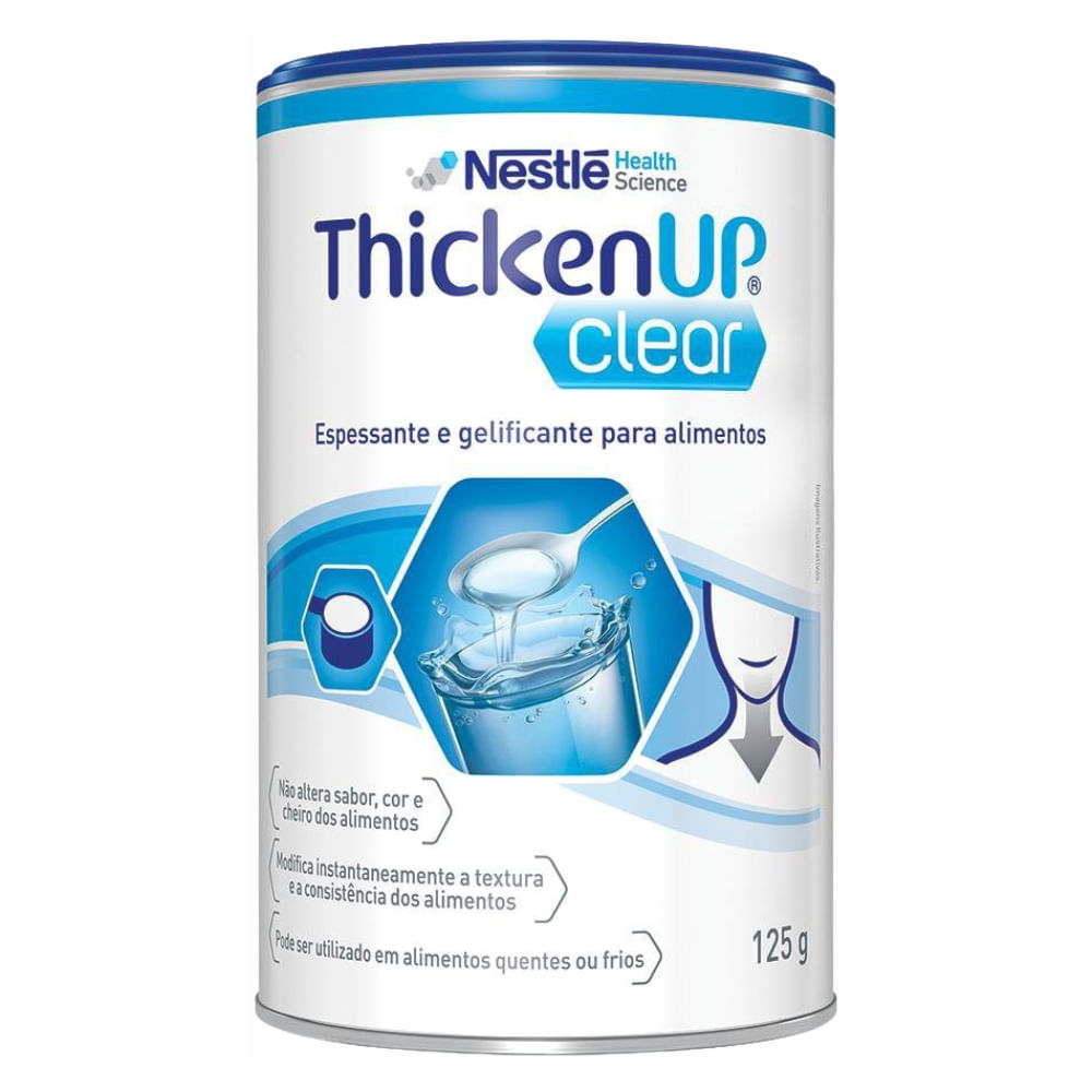 Espessante e Gelificante Alimentar Resource Thicken Up Clear 125g