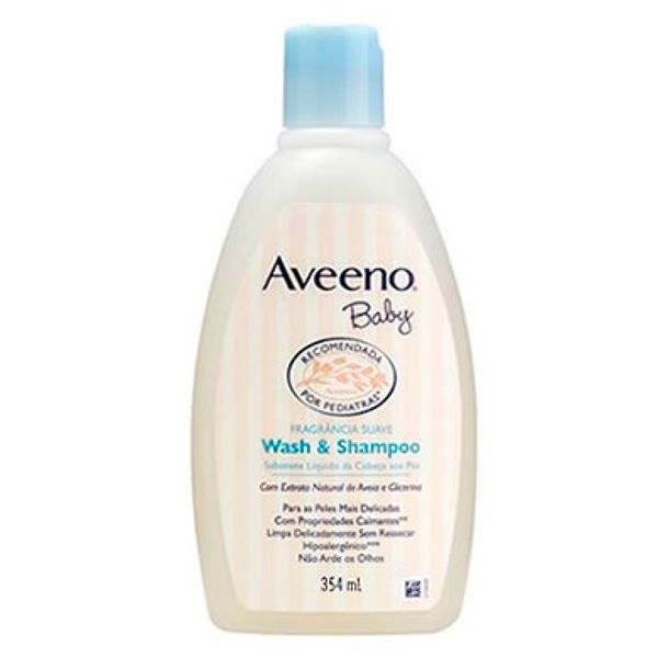 Sabonete Líquido Infantil Aveeno Baby Wash 354ml