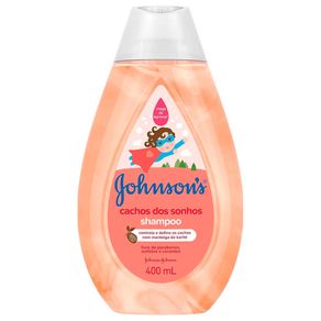 Shampoo Infantil Johnson’s Baby Cabelos Cacheados 400Ml