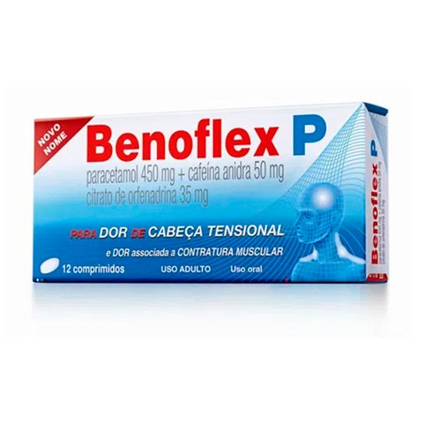 Benoflex P 35mg/50mg/50mg 12 Comprimidos