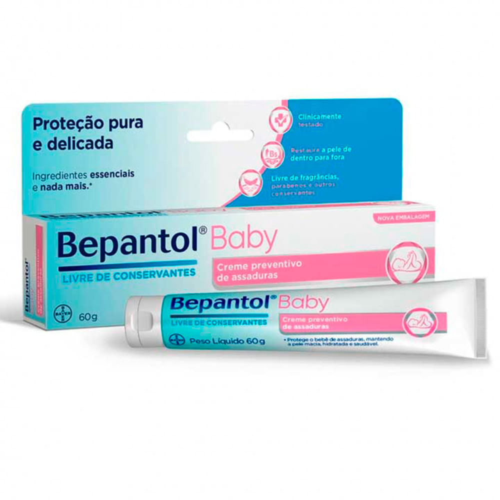 Creme Antiassaduras Bepantol Baby 60g
