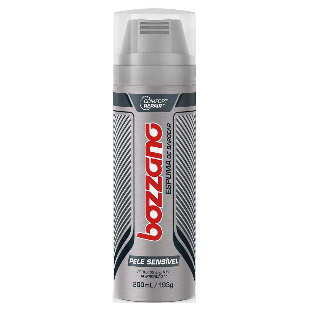 Espuma De Barbear Bozzano Pele Sensível 190g