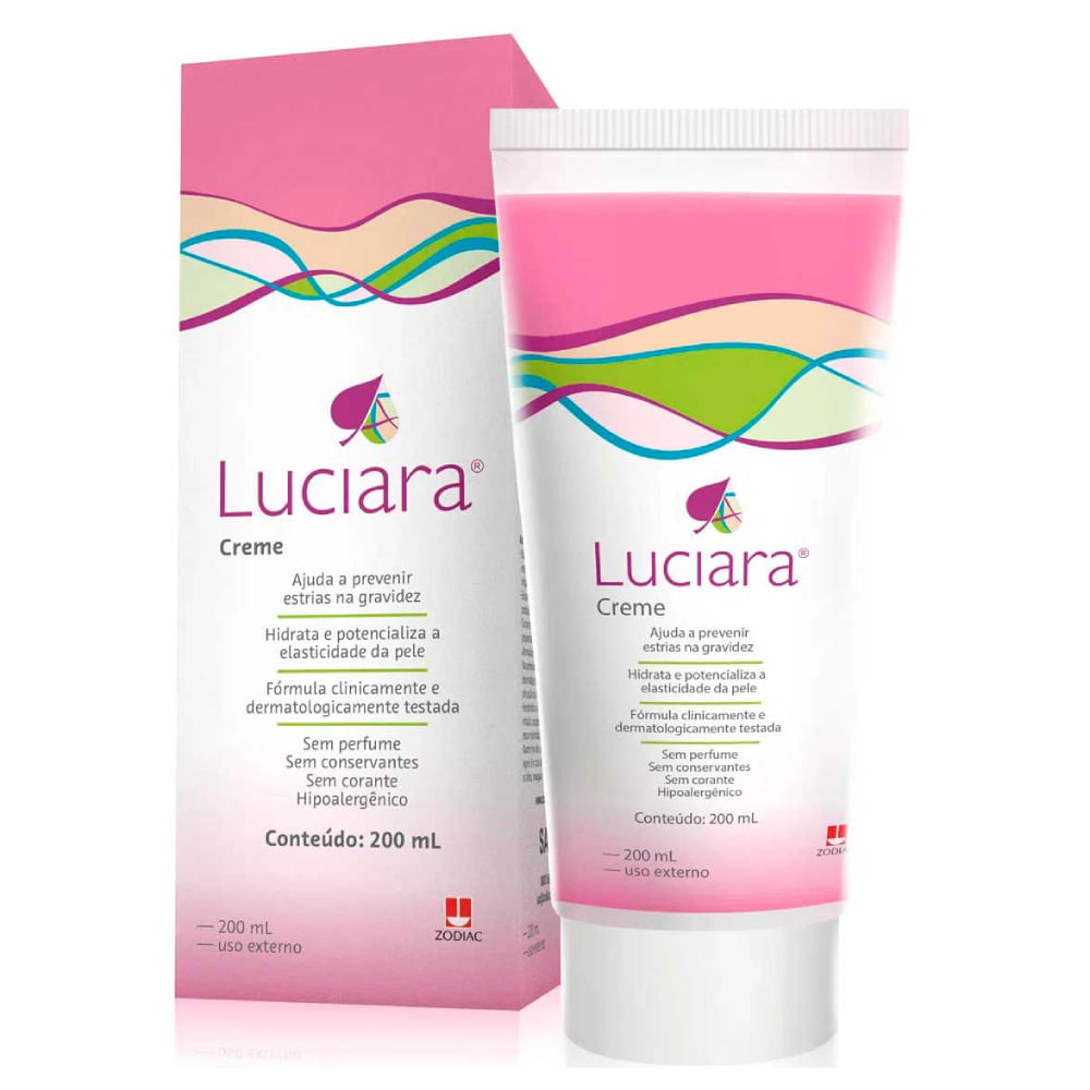 Creme Hidratante Luciara Antiestrias 200ml