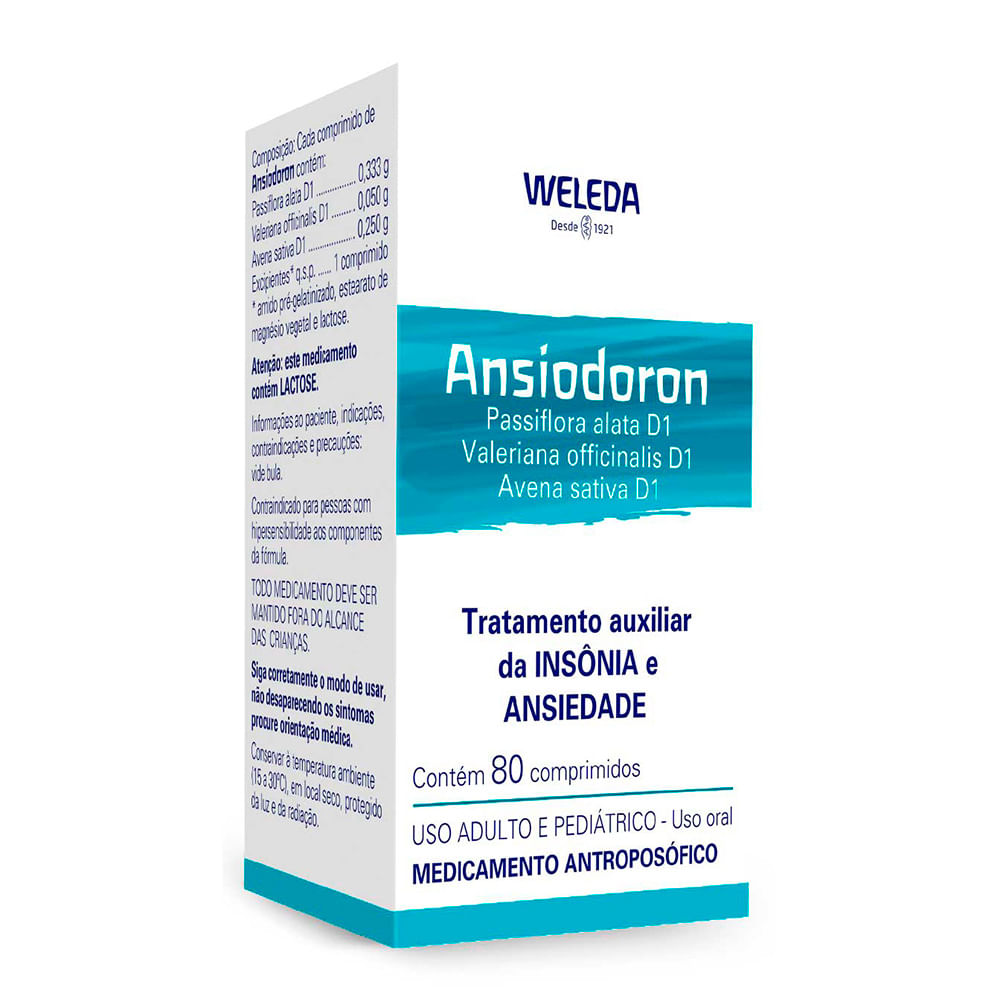 Ansiodoron 80 Comprimidos