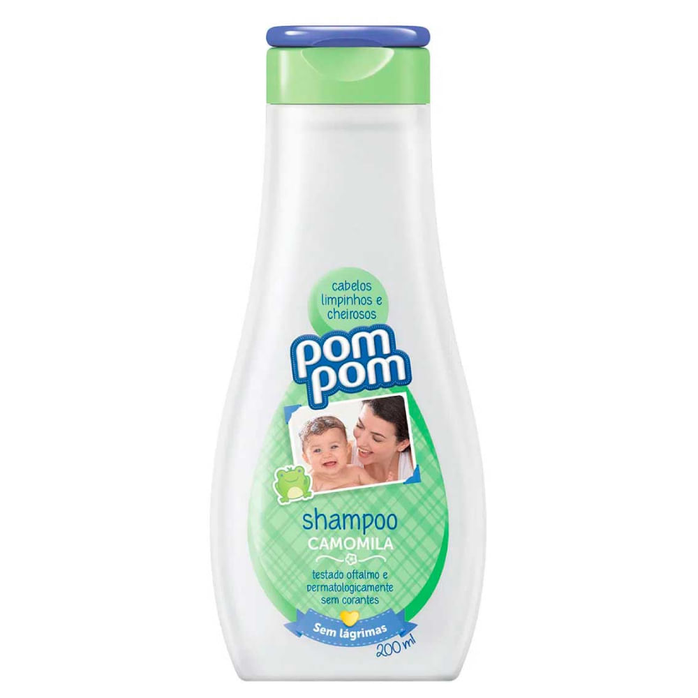Shampoo Infantil Pom Pom Camomila 200ml