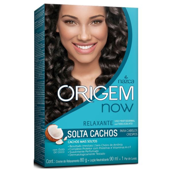Relaxante Nazca Origem Now Solta Cachos 1 Kit