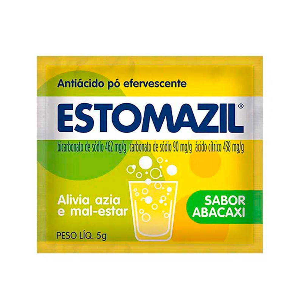 Estomazil Abacaxi Pó Efervescente 1 Envelope De 5g