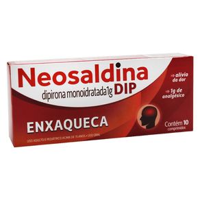 Neosaldina Dip 1G 10 Comprimidos