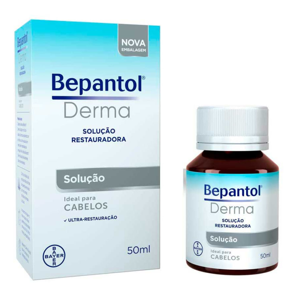 Solução Restauradora Bepantol Derma Cabelos 50ml