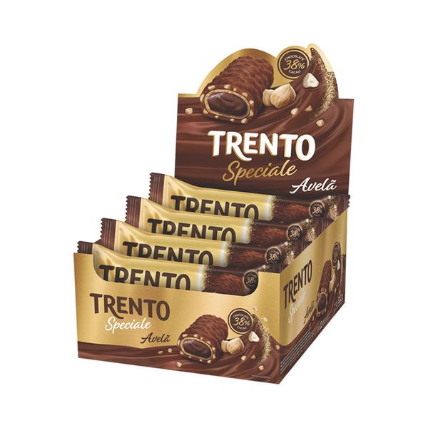 Chocolate Trento Speciale Chocolate Ao Leite E Avelã 26g