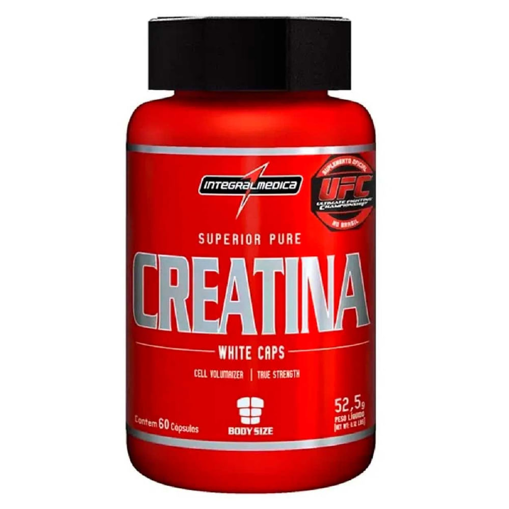 Creatina White Caps 60 Cápsulas