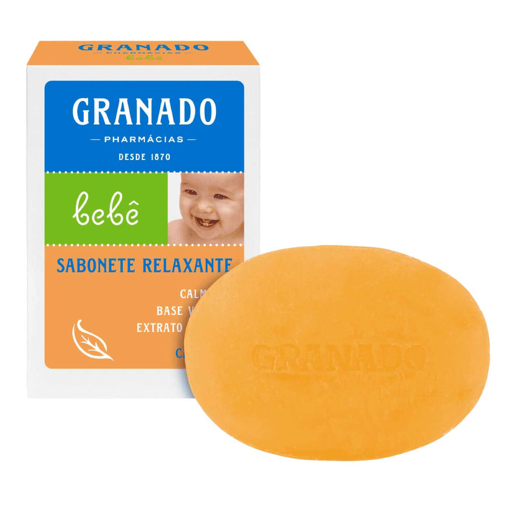 Sabonete Em Barra Granado Glicerinado Bebê Camomila 90g