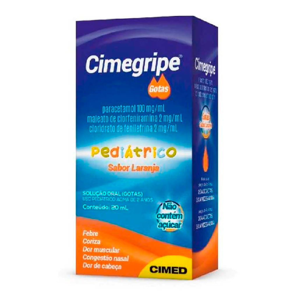 Cimegripe Solução Oral 20ml
