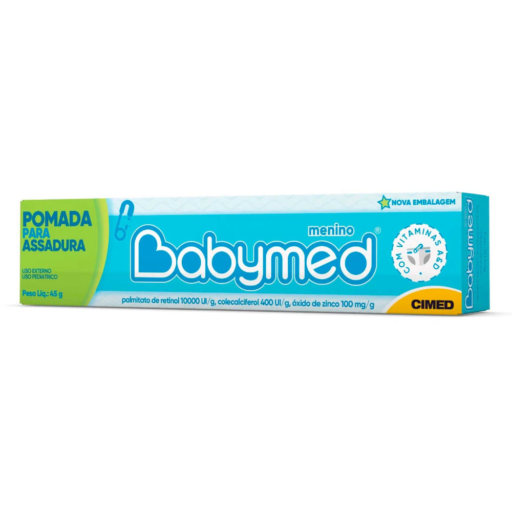 Creme Antiassaduras Babymed Azul 45g