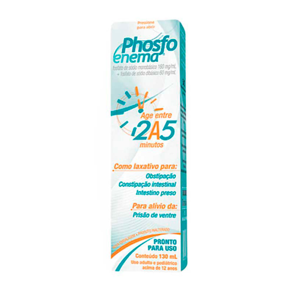 Phosfoenema Solução Retal 130ml