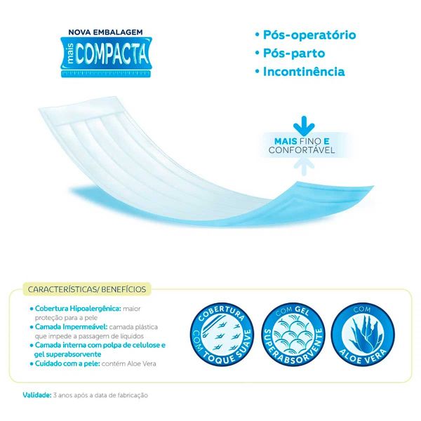 Absorvente Geriátrico Biofral Maxi Geriatric 20 Unidades