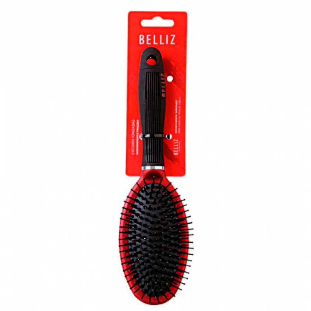 Escova De Cabelo Belliz Ion Oval 1 Unidade