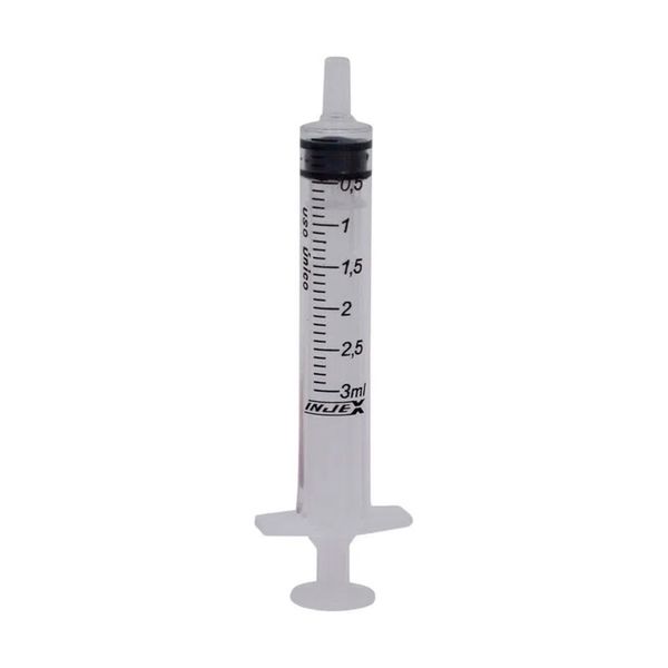 Seringa Sem Agulha Injex Luer Slip 3ml