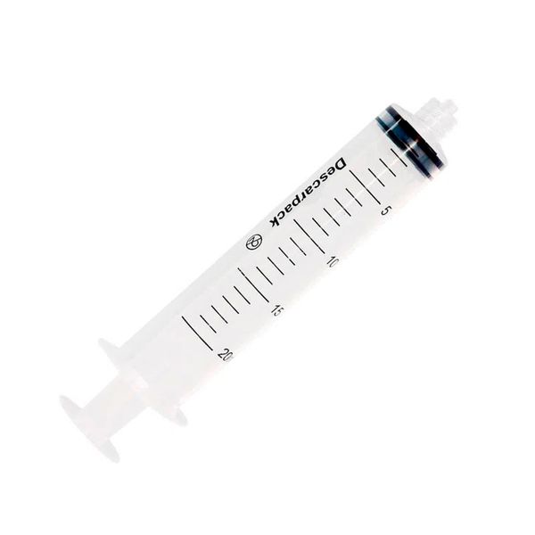 Seringa Sem Agulha Sr Luer Lock 20ml