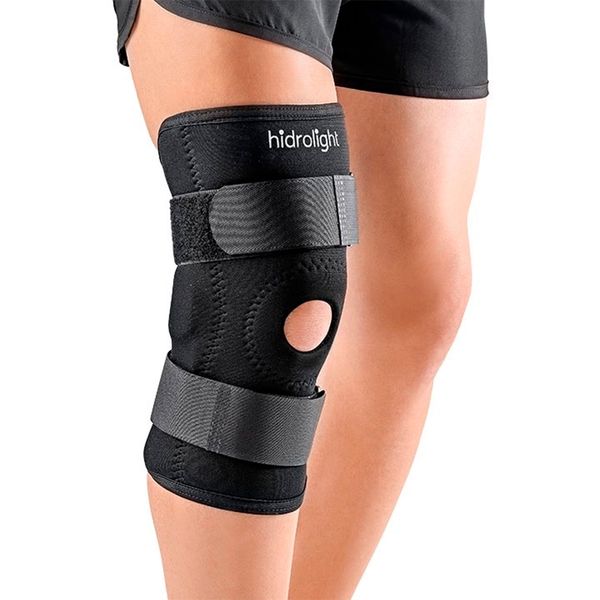 Joelheira Articulada Hidrolight G Preta 1 Unidade