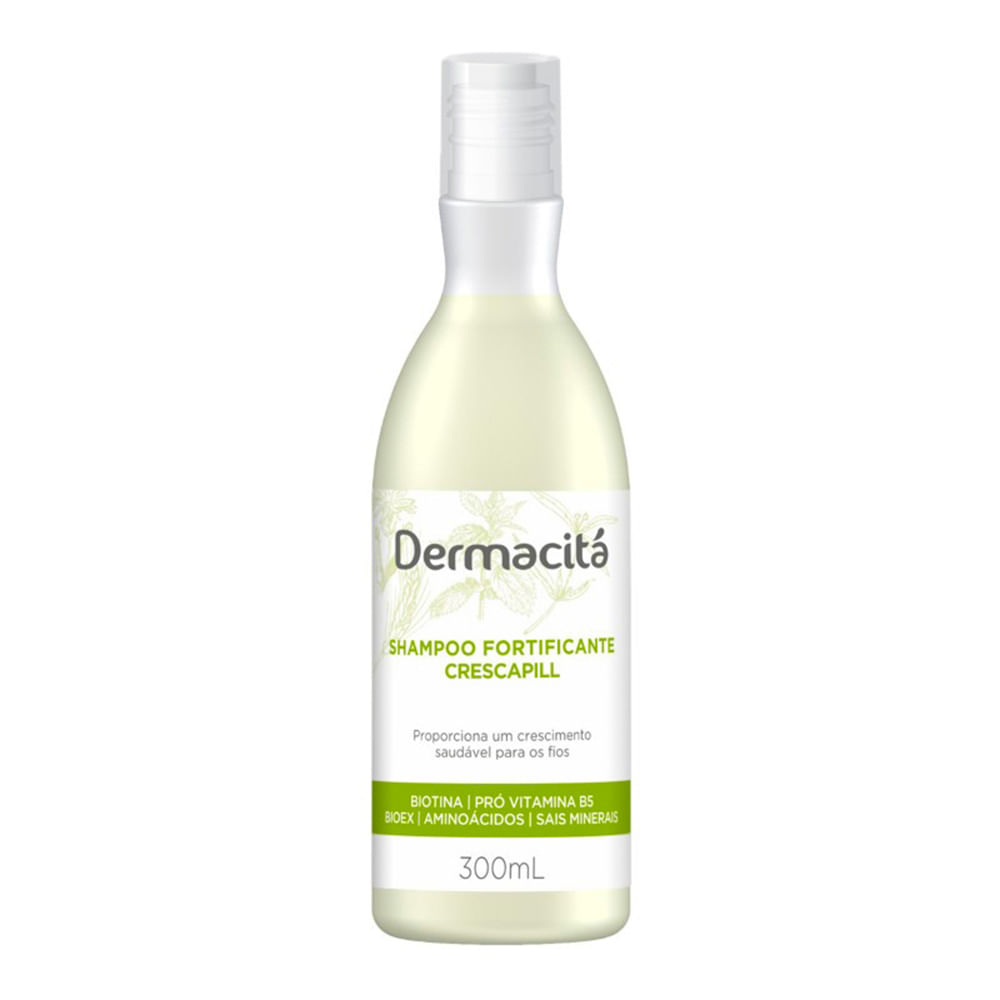 Shampoo Dermacitá Crescapill Fortificante 300ml