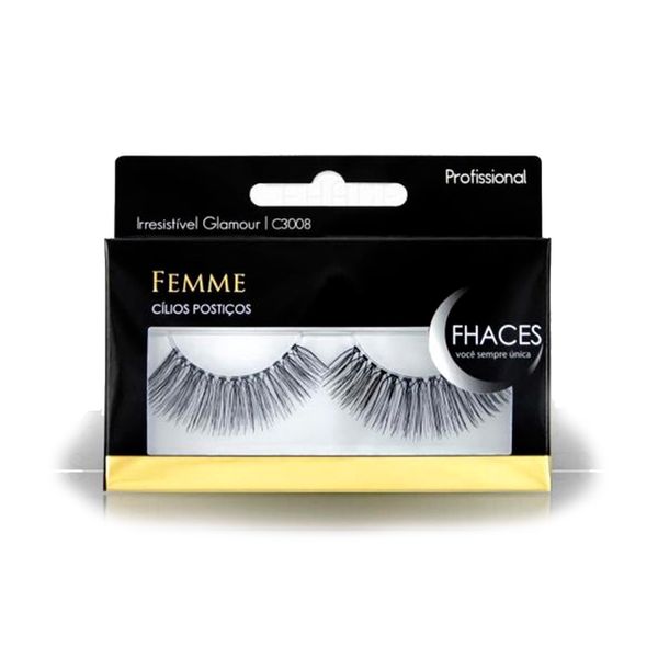 Cílios Postiços Fhaces Femme Irresistível Glamour 1 Par