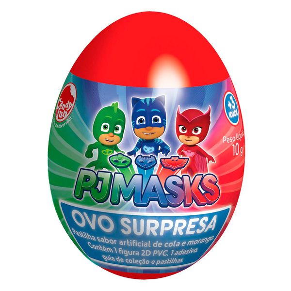 Ovo Surpresa Pj Masks 9g