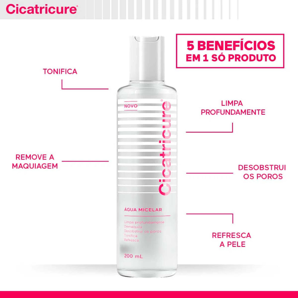 Água Micelar Cicatricure 200ml