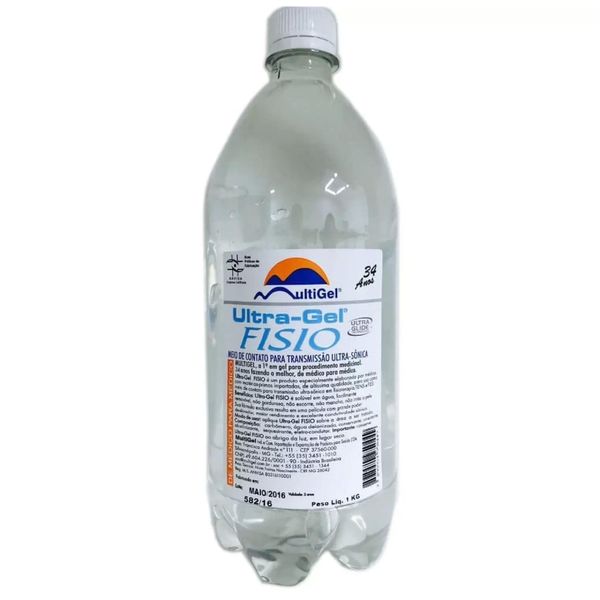 Gel Para Ultrassom Carbogel Multigel 1kg