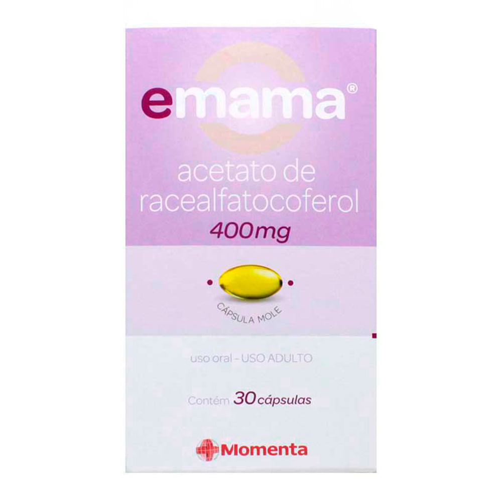 Emama 400mg 30 Cápsulas Moles