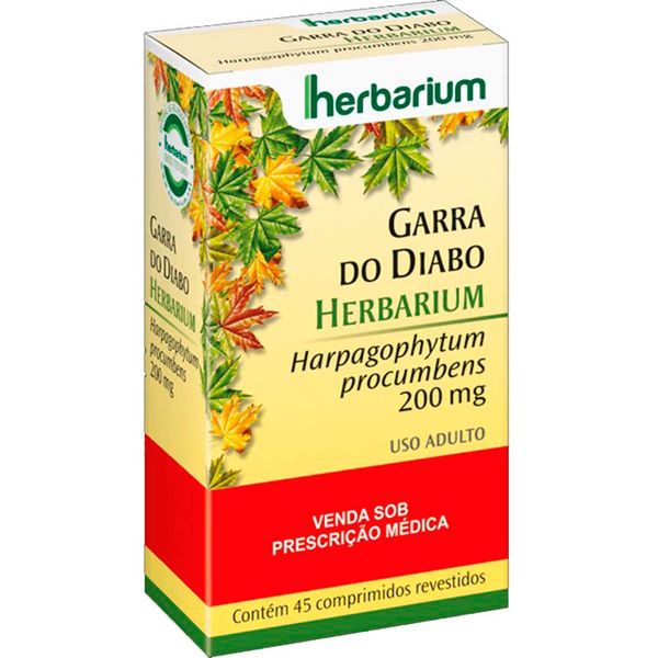 Garra Do Diabo 200mg 45 Comprimidos