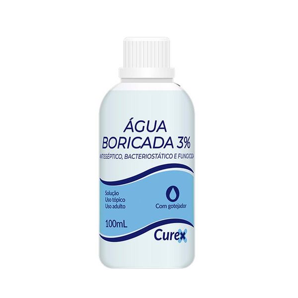 Água Boricada Curex 100ml