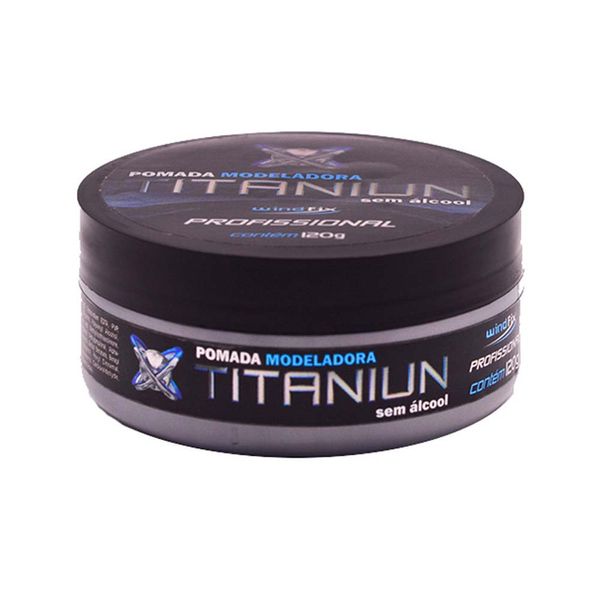 Pomada Modeladora Wind Fix Titanium 120g