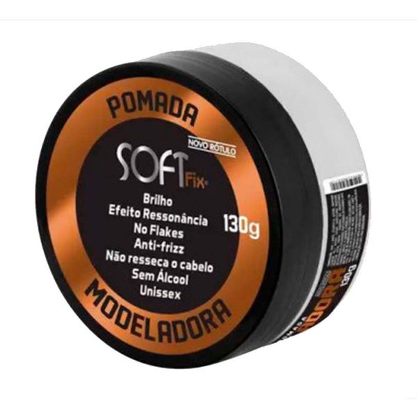 Pomada Modeladora Soft Fix Efeito Ressonância 130g