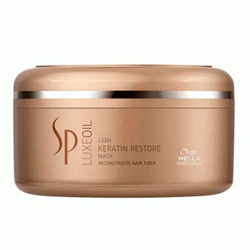 Máscara De Tratamento Capilar Wella Sp Luxe Oil Keratin Restore 150ml