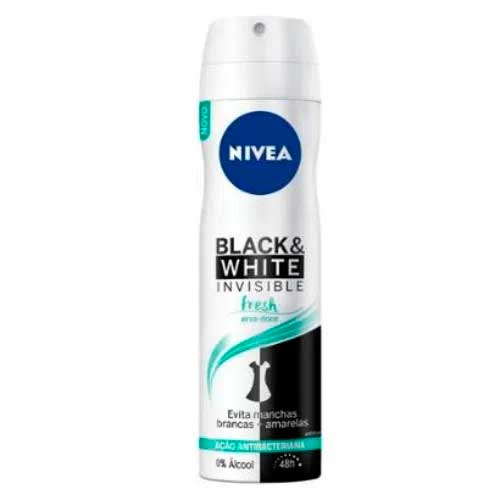 Desodorante Nivea Feminino Invisible For Black & White Fresh Aerosol 150ml