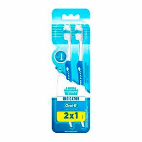 Escova Dental Oral-B Pro-Saúde Indicator Macia 2 Unidades