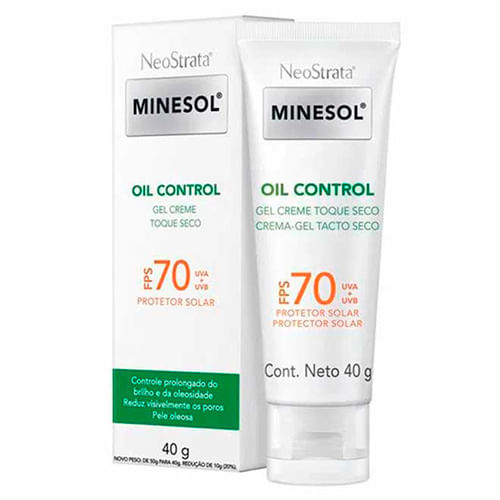 Protetor Solar Facial Neostrata Minesol Oil Control Fps70 40g