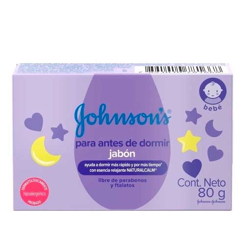 Sabonete em Barra Infantil Johnsons Hora do Sono 80g