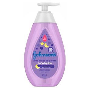 Sabonete Líquido Infantil Johnsons Baby Hora Do Sono 400Ml