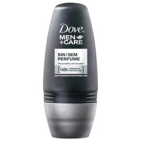 Desodorante Dove Men Care Sem Perfume Roll-On 50Ml preço