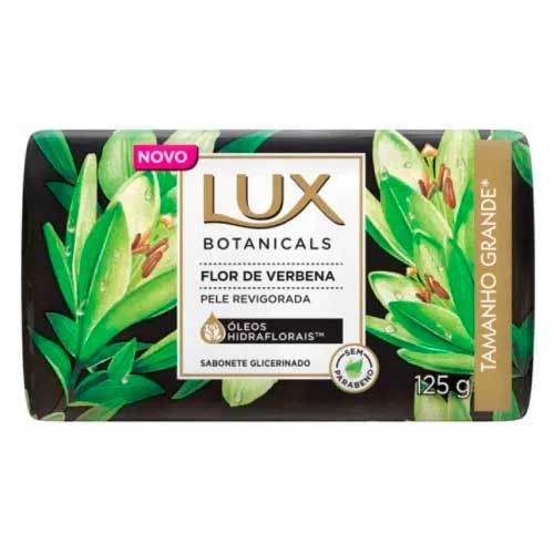 Sabonete Em Barra Lux Glicerinado Botanicals Flor De Verbena 85g