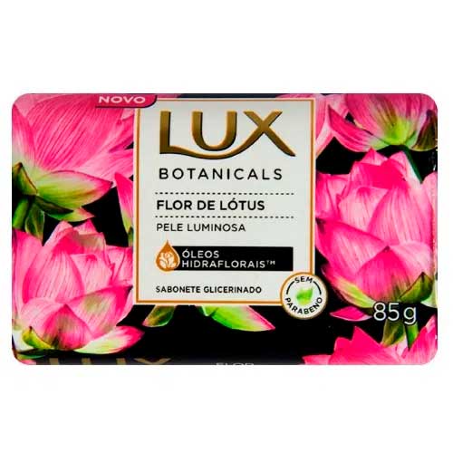 Sabonete Em Barra Lux Glicerinado Botanicals Flor De Lótus 85g