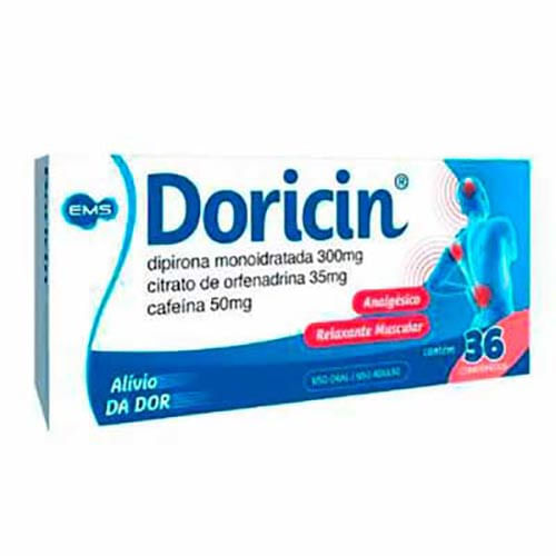 Doricin 35mg/300mg/50mg 36 Comprimidos