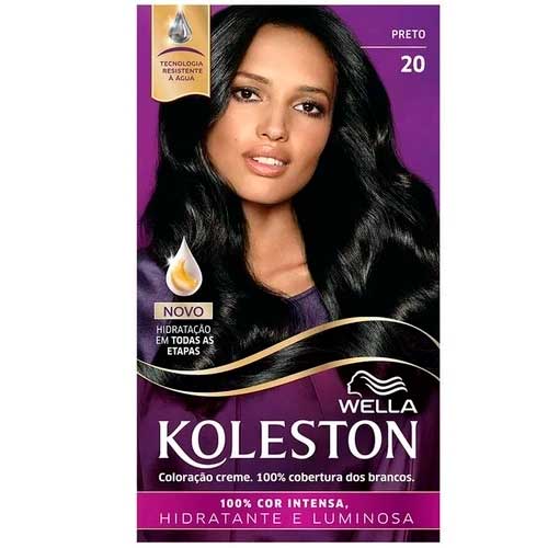 Tintura Koleston N 20 Preto 1 Kit